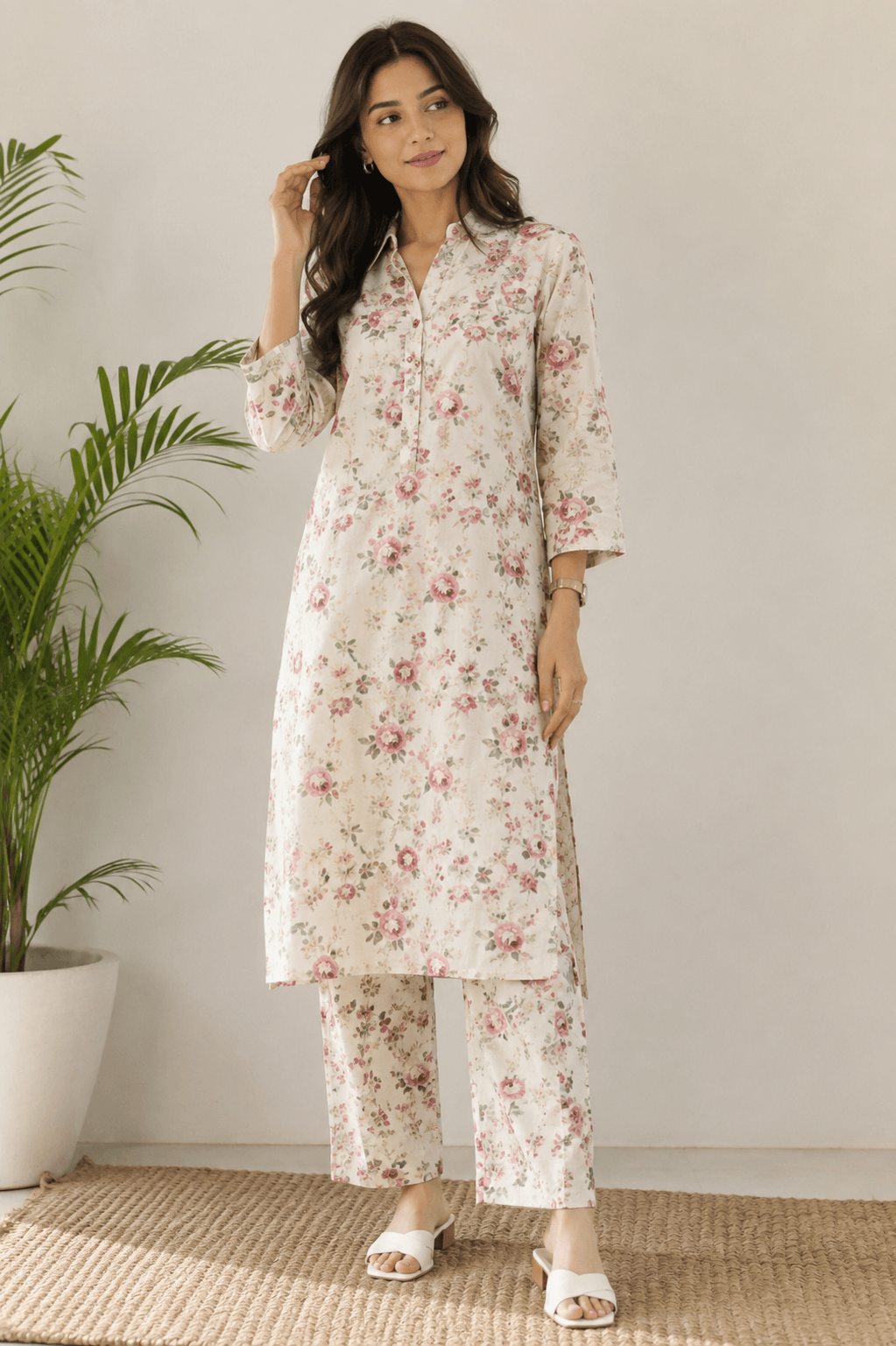 Floral Kurta